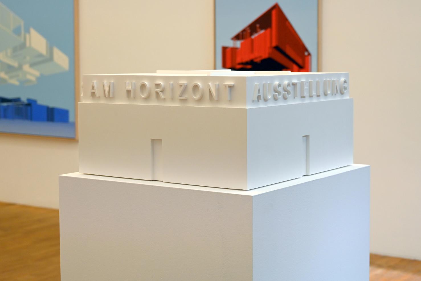 Thomas Huber (2016), Am Horizont 7, Bonn, Kunstmuseum Bonn, Saal 3, 2016, Bild 2/4