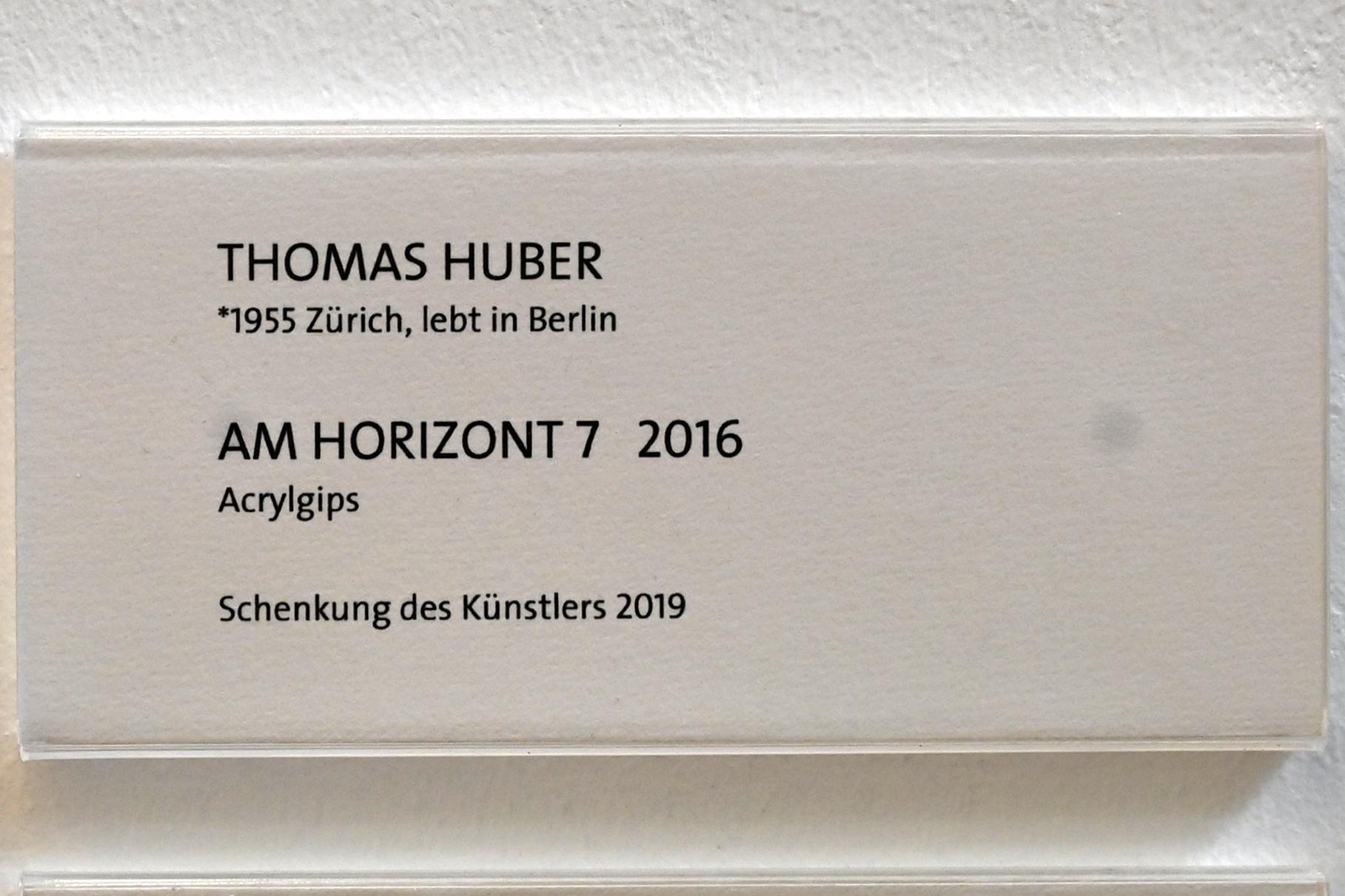 Thomas Huber (2016), Am Horizont 7, Bonn, Kunstmuseum Bonn, Saal 3, 2016, Bild 4/4