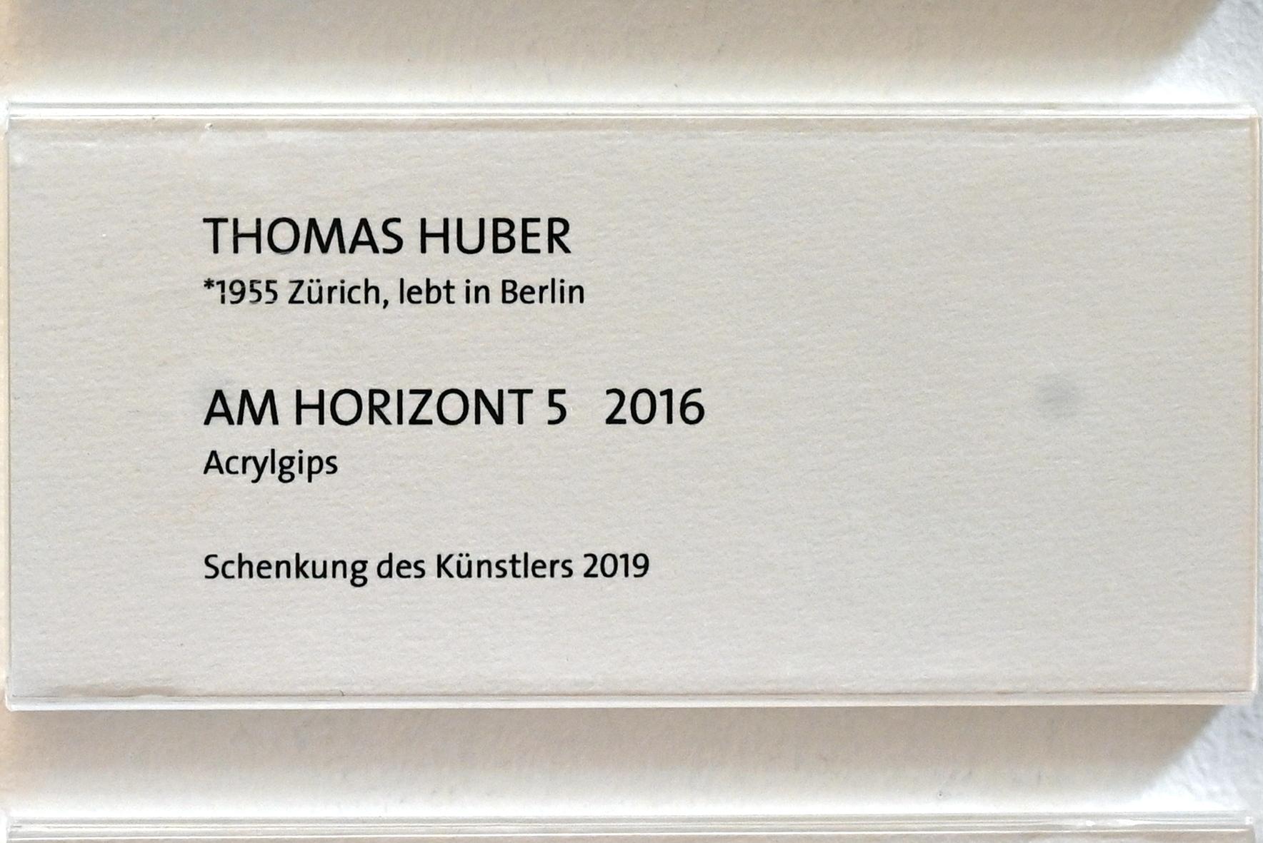 Thomas Huber (2016), Am Horizont 5, Bonn, Kunstmuseum Bonn, Saal 3, 2016, Bild 3/3