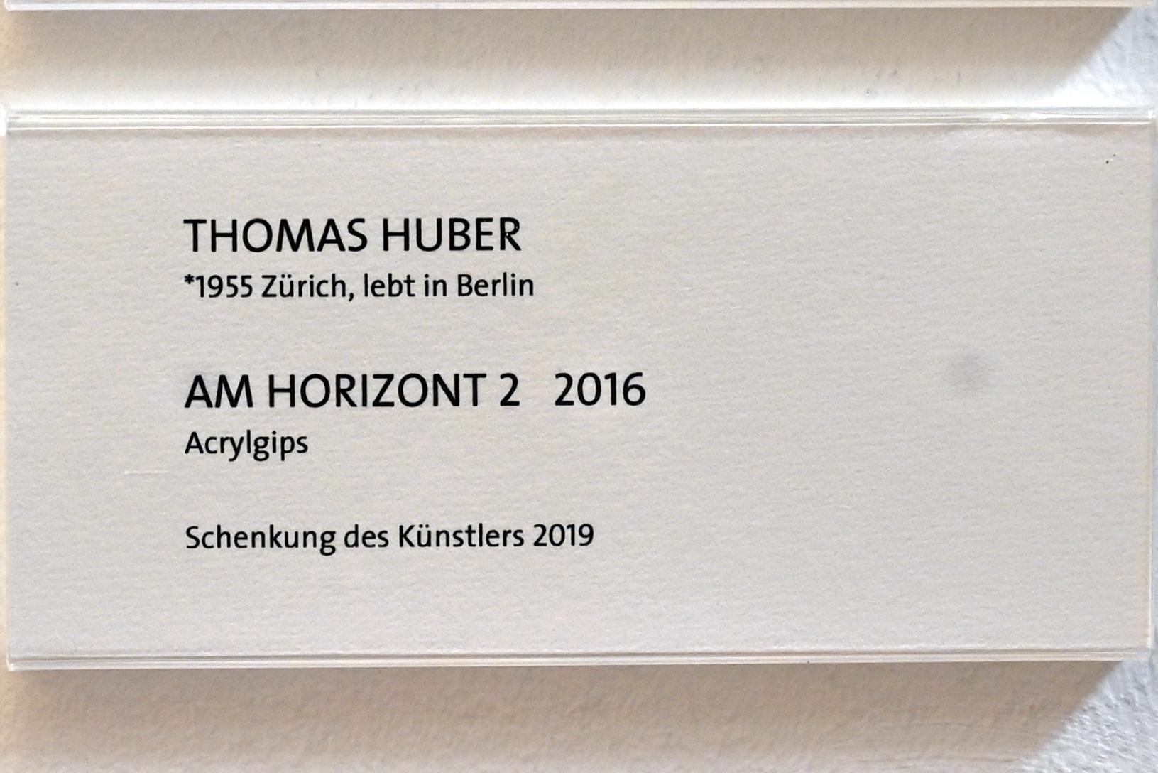 Thomas Huber (2016), Am Horizont 2, Bonn, Kunstmuseum Bonn, Saal 3, 2016, Bild 4/4
