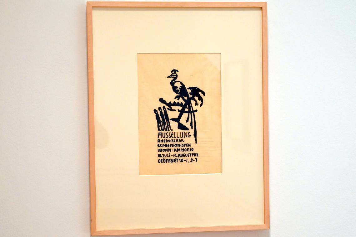 August Macke (1907–1914): Plakatentwurf I, 1913