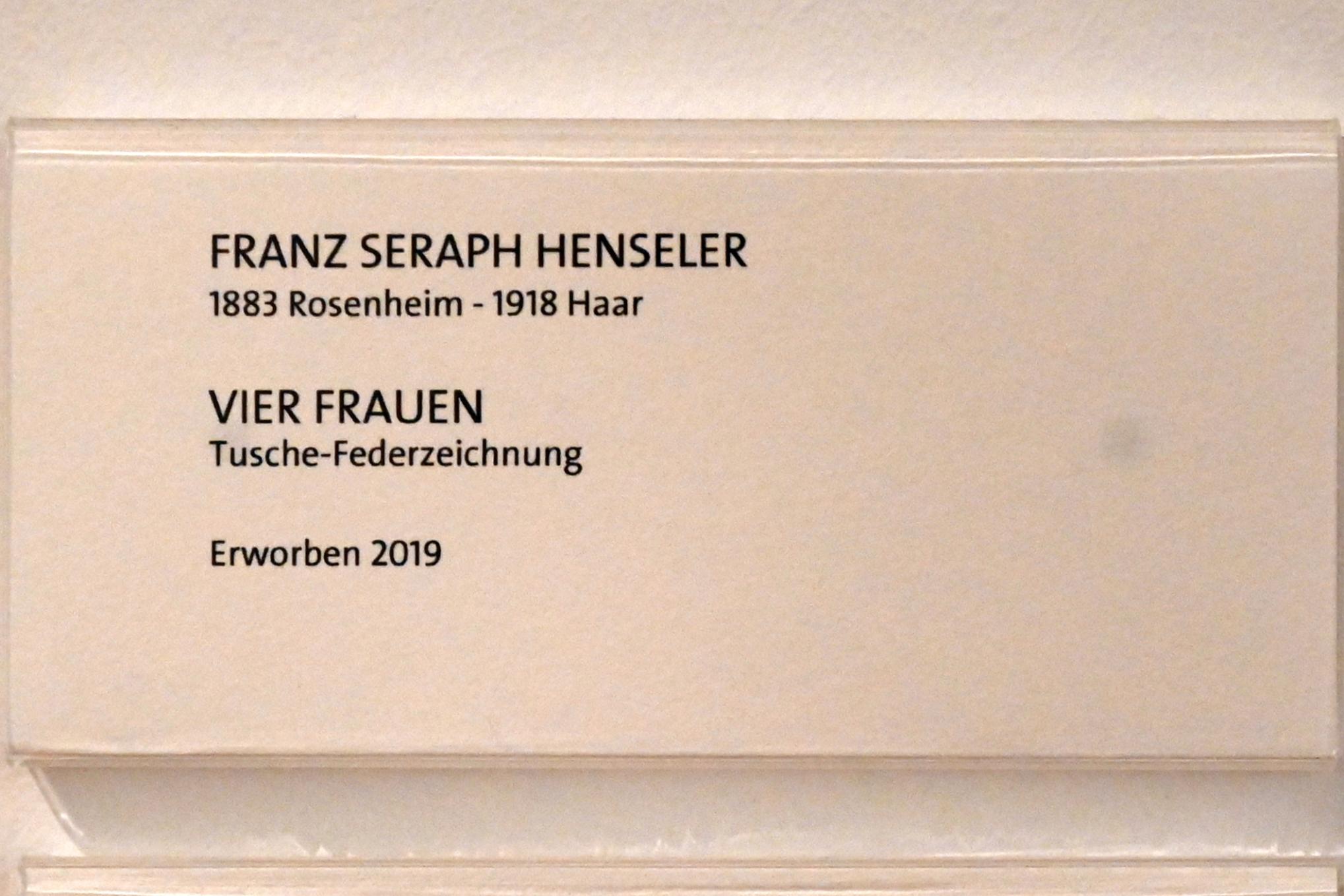 Franz Seraph Henseler (1913), Vier Frauen, Bonn, Kunstmuseum Bonn, Saal 5, Undatiert, Bild 2/2