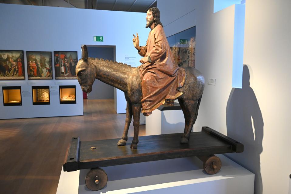 Palmesel, Stuttgart, Landesmuseum Württemberg, Mittelalter, um 1490, Bild 2/4