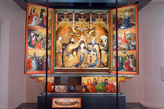 Schiff der Hl. Ursula und ihrer Begleiterinnen, Lichtenstern ehem. Zisterzienserinnenkloster Stella Praeclara, jetzt Stuttgart, Landesmuseum Württemberg, Mittelalter, um 1525, Bild 3/4