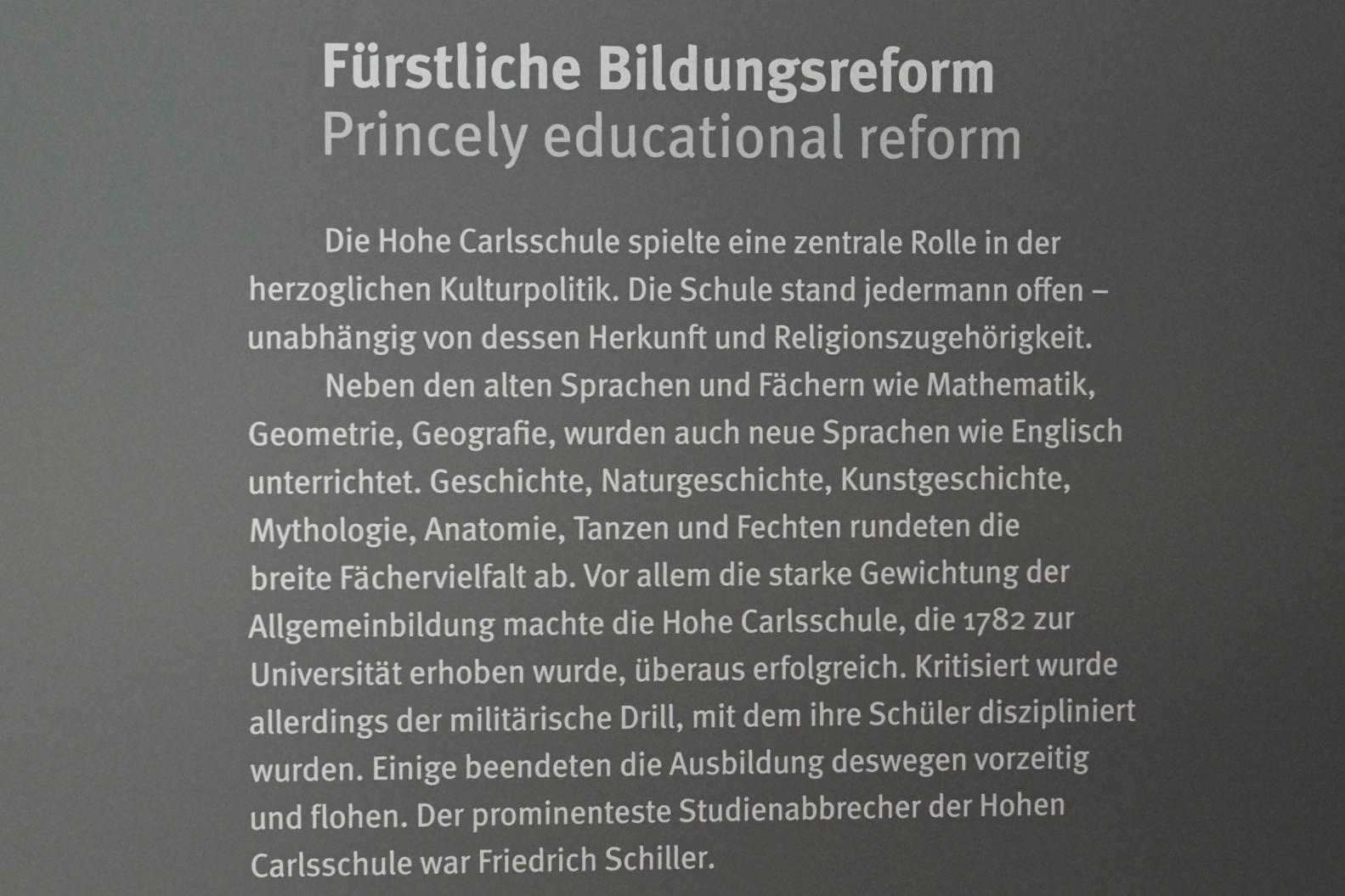 Jakob Friedrich Weckherlin (1780–1790), Franziska von Hohenheim in der Hohen Carlsschule, Stuttgart, Landesmuseum Württemberg, Herzogtum Württemberg, um 1780, Bild 3/3