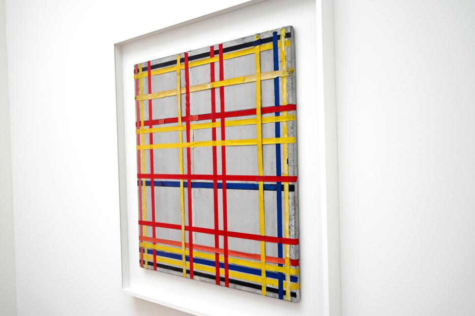 Piet Mondrian (1908–1942), New York City I, Düsseldorf, Kunstsammlung K20, Saal 6, nach 1940, Bild 2/3