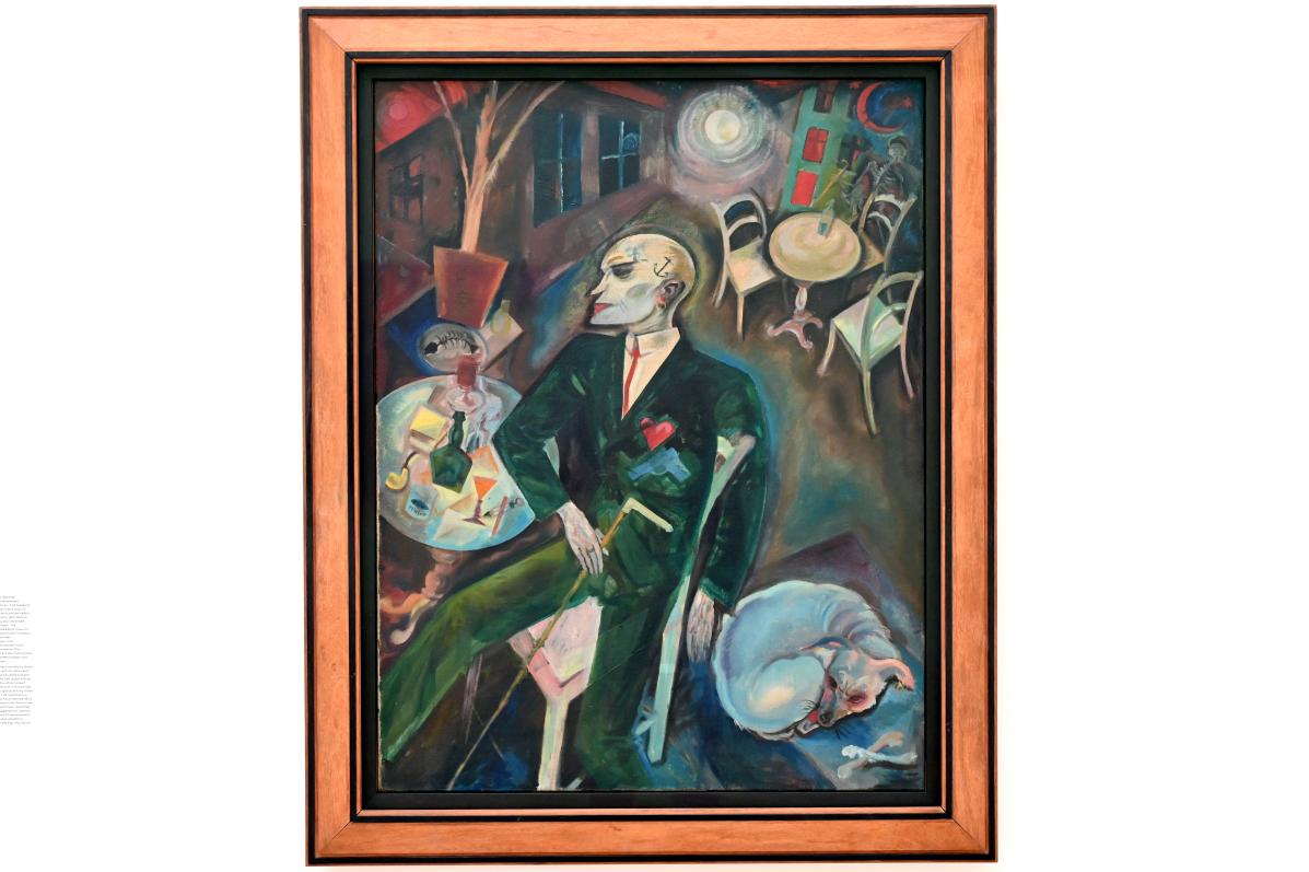 George Grosz (1915–1931), Der Liebeskranke, Düsseldorf, Kunstsammlung K20, Saal 9, 1916