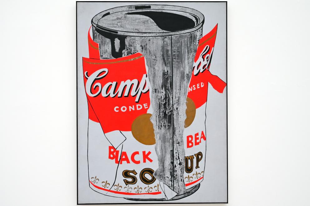 Andy Warhol (1956–1986): Große zerrissene Campbell's Suppendose, 1962