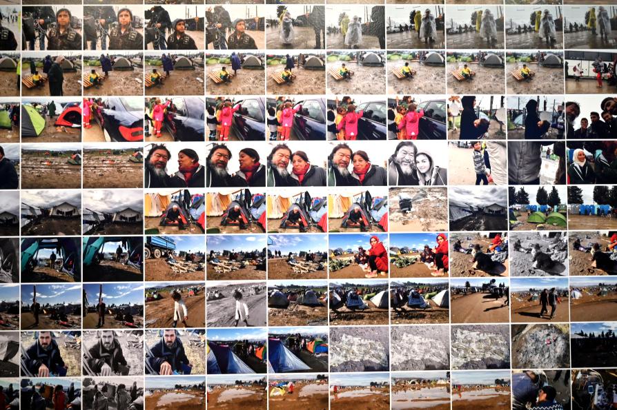 Ai Weiwei (2003–2017), Idomeni, Düsseldorf, Kunstsammlung K21, 2. Obergeschoss, 2016, Bild 2/4