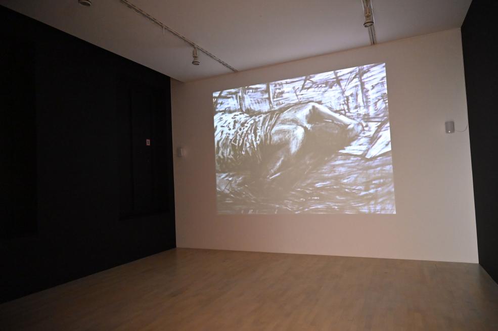 William Kentridge (1989–2003), Gezeitenkalender, Düsseldorf, Kunstsammlung K21, 2. Obergeschoss, 2003, Bild 2/3