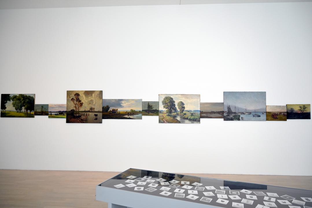Hans-Peter Feldmann (1975–2014), Horizonte, Düsseldorf, Kunstsammlung K21, 2. Obergeschoss, 2014, Bild 2/3