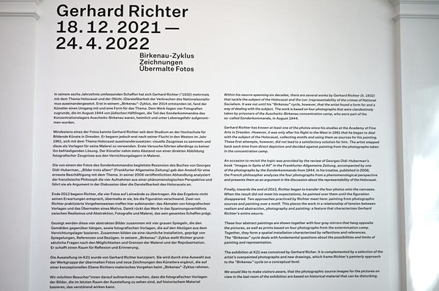 Gerhard Richter (1963–2020), Übermalte Fotografien, Düsseldorf, Kunstsammlung K21, 2. Obergeschoss, 2015–2016, Bild 42/42