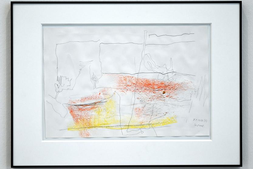 Gerhard Richter (1963–2020), Zeichnungen, Düsseldorf, Kunstsammlung K21, 2. Obergeschoss, 2020–2021, Bild 2/38