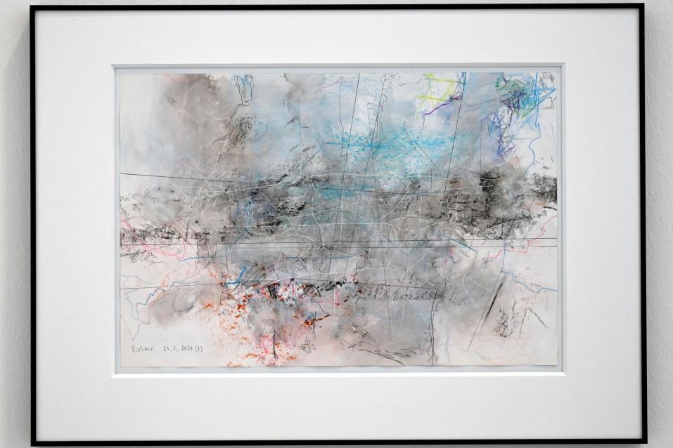 Gerhard Richter (1963–2020), Zeichnungen, Düsseldorf, Kunstsammlung K21, 2. Obergeschoss, 2020–2021, Bild 5/38