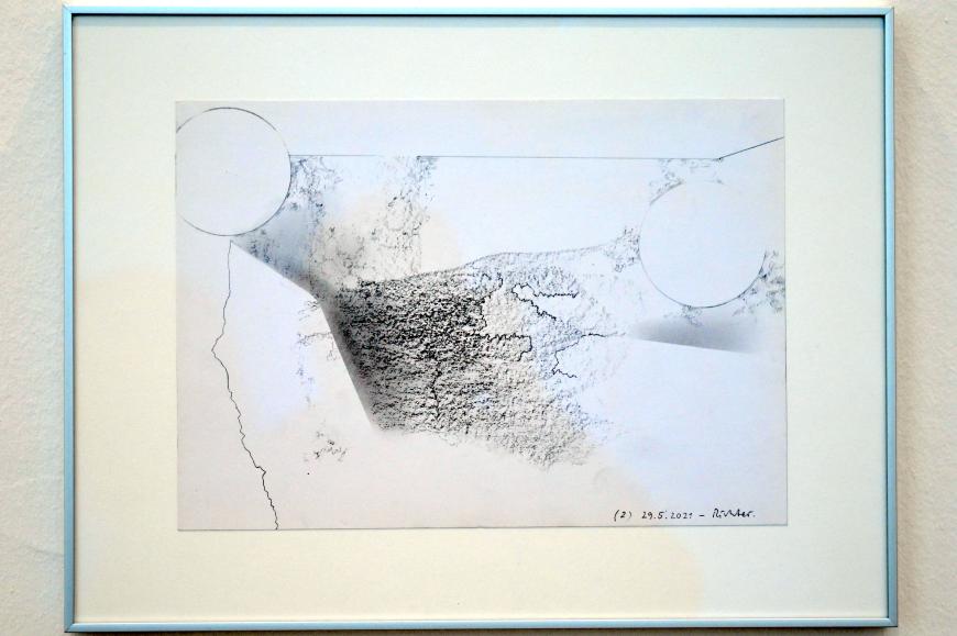 Gerhard Richter (1963–2020), Zeichnungen, Düsseldorf, Kunstsammlung K21, 2. Obergeschoss, 2020–2021, Bild 10/38