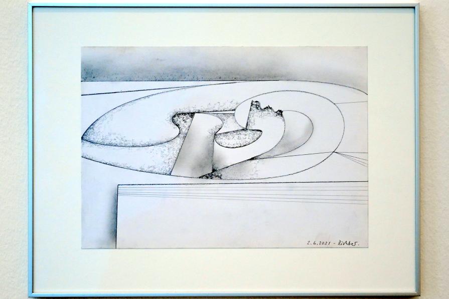 Gerhard Richter (1963–2020), Zeichnungen, Düsseldorf, Kunstsammlung K21, 2. Obergeschoss, 2020–2021, Bild 13/38