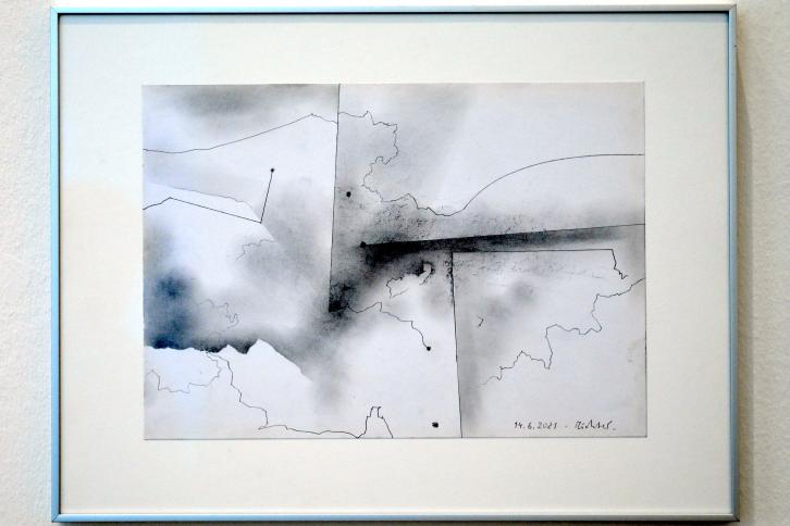 Gerhard Richter (1963–2020), Zeichnungen, Düsseldorf, Kunstsammlung K21, 2. Obergeschoss, 2020–2021, Bild 14/38