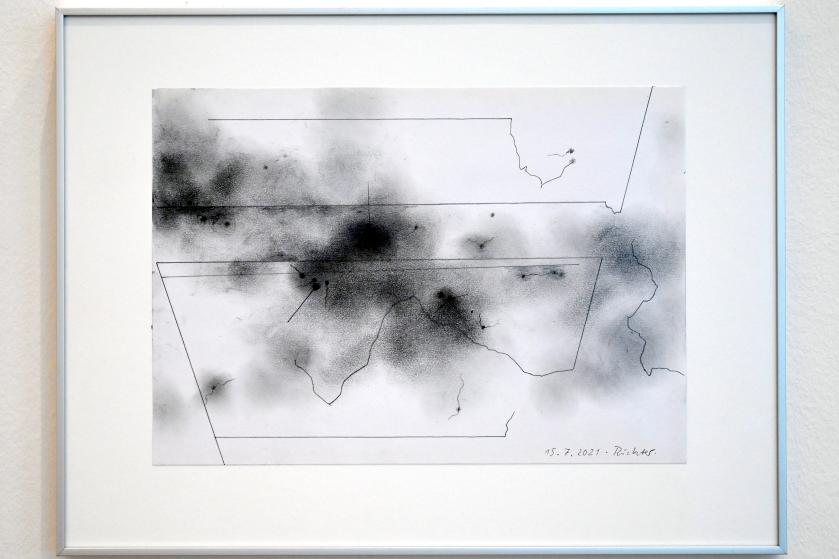 Gerhard Richter (1963–2020), Zeichnungen, Düsseldorf, Kunstsammlung K21, 2. Obergeschoss, 2020–2021, Bild 19/38