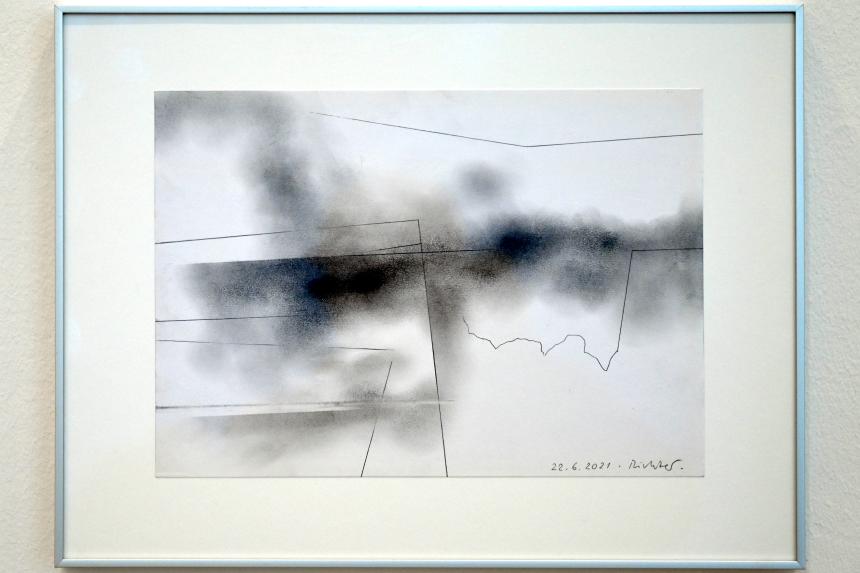 Gerhard Richter (1963–2020), Zeichnungen, Düsseldorf, Kunstsammlung K21, 2. Obergeschoss, 2020–2021, Bild 23/38