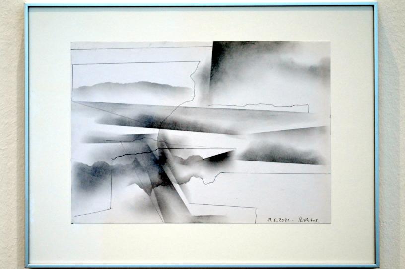 Gerhard Richter (1963–2020), Zeichnungen, Düsseldorf, Kunstsammlung K21, 2. Obergeschoss, 2020–2021, Bild 25/38