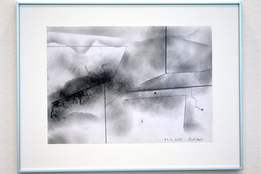 Gerhard Richter (1963–2020), Zeichnungen, Düsseldorf, Kunstsammlung K21, 2. Obergeschoss, 2020–2021, Bild 26/38