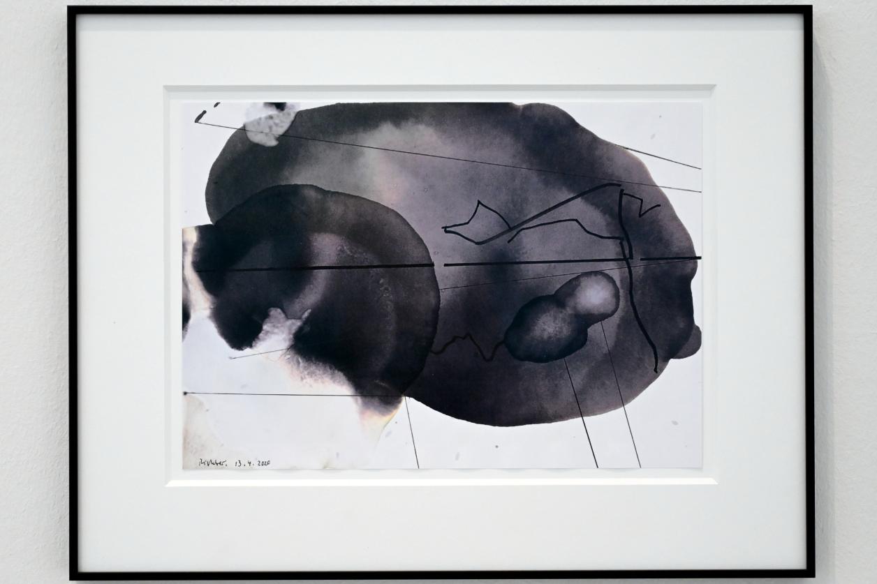 Gerhard Richter (1963–2020), Zeichnungen, Düsseldorf, Kunstsammlung K21, 2. Obergeschoss, 2020–2021, Bild 29/38