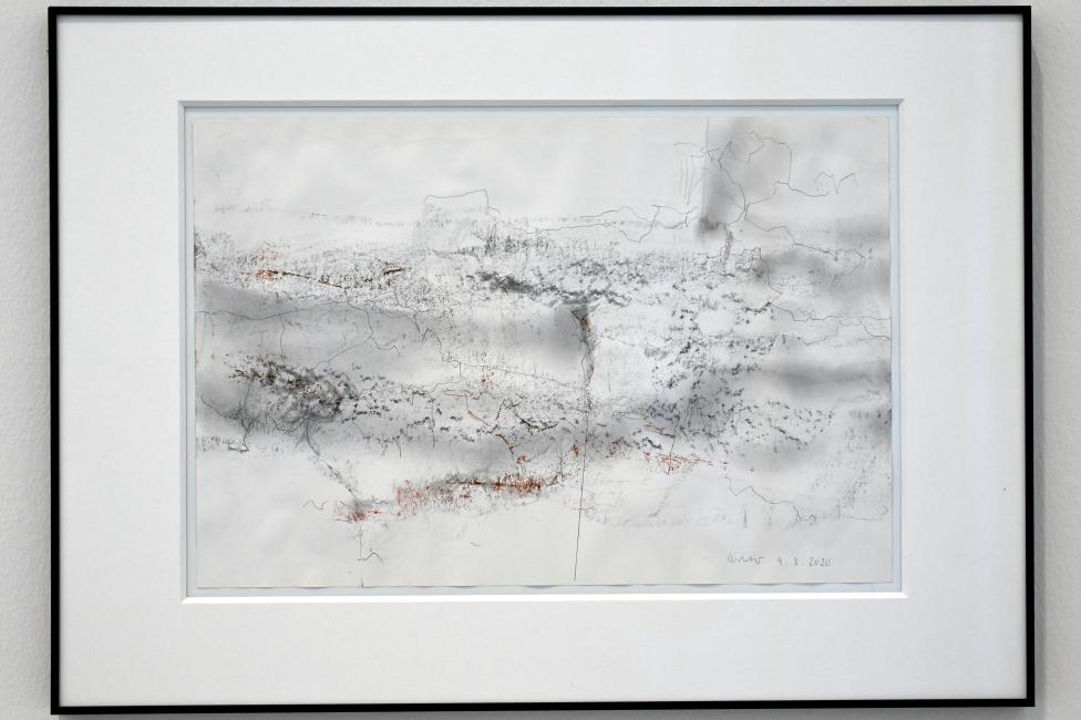 Gerhard Richter (1963–2020), Zeichnungen, Düsseldorf, Kunstsammlung K21, 2. Obergeschoss, 2020–2021, Bild 37/38