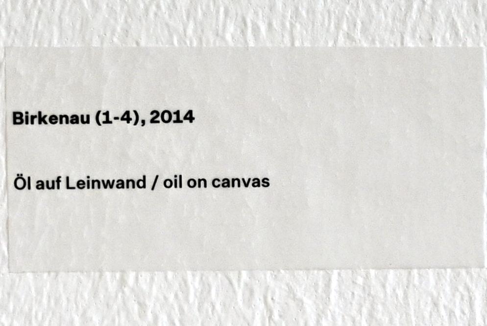 Gerhard Richter (1963–2020), Birkenau 1-4, Düsseldorf, Kunstsammlung K21, 2. Obergeschoss, 2014, Bild 11/13