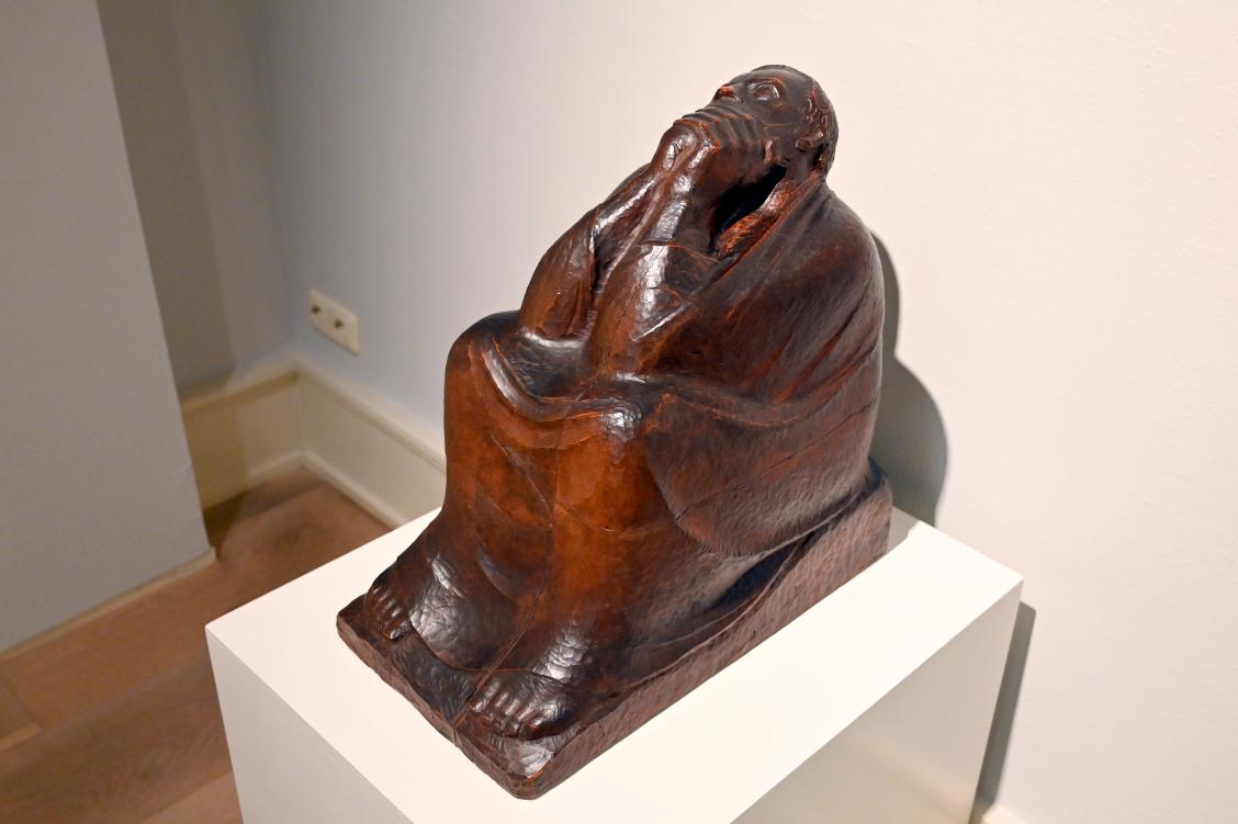 Ernst Barlach (1906–1936), Sterndeuter II, Lübeck, Museum Behnhaus Drägerhaus, Obergeschoß Haupthaus Saal 4, 1909, Bild 2/3