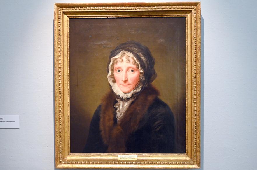 Friedrich Carl Gröger (1800–1835): Bildnis Sophie Magdalena Elisabeth Aldenrath, um 1810