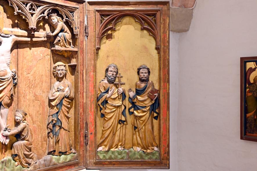 Altar des Domherrn Johannes Warendorp, Lübeck, Lübecker Dom, jetzt Lübeck, St. Annen-Museum, Saal 5, 2. Viertel 14. Jhd., Bild 3/4