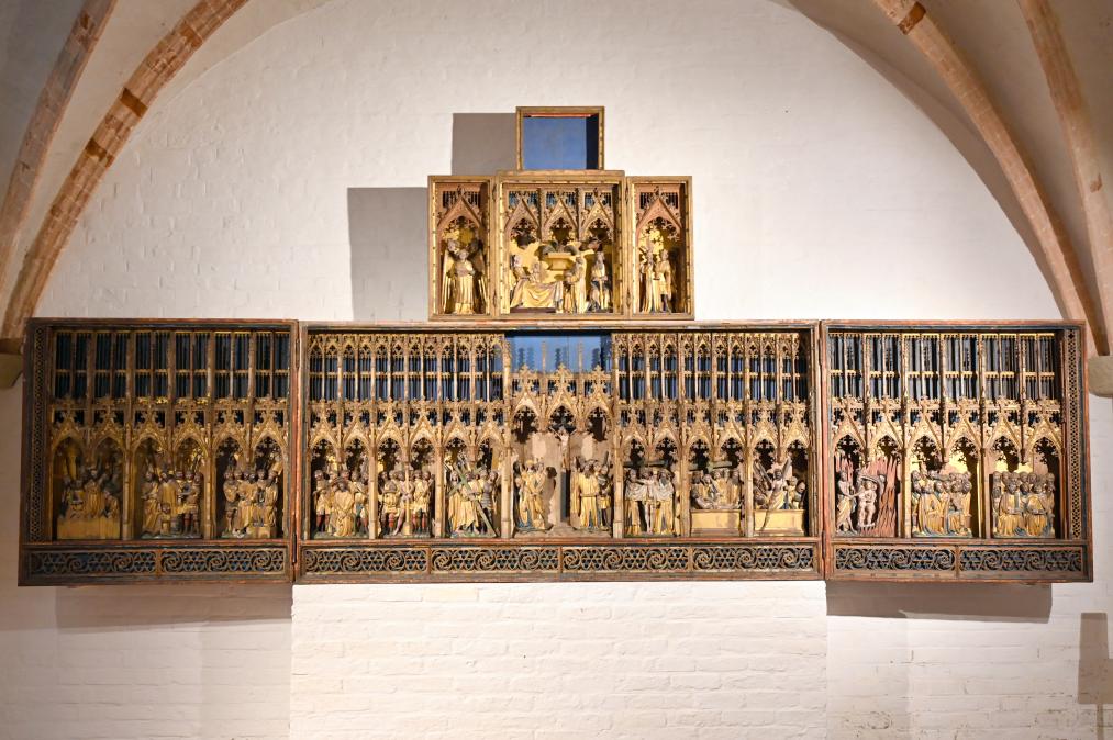 Grönauer Altar, Lübeck, St.-Aegidien-Kirche, jetzt Lübeck, St. Annen-Museum, Saal 5, um 1430