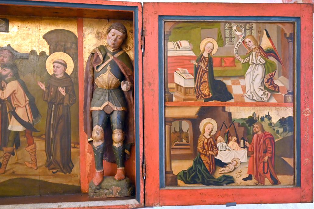 Altar des Kranenkonvents, Lübeck, Kranen-Konvent, jetzt Lübeck, St. Annen-Museum, Saal 10, um 1470–1480, Bild 2/4