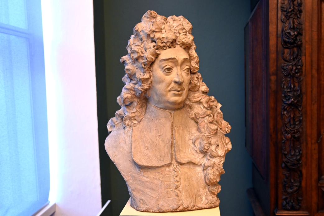 Thomas Quellinus (1697), Bozzetto zur Marmorbüste des Thomas Fredenhagen, Lübeck, St. Annen-Museum, Obergeschoß, Saal 14, Undatiert