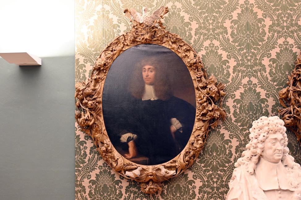 Godfrey Kneller (Gottfried Kniller) (1668–1675), Porträt des Thomas Fredenhagen, Lübeck, St. Annen-Museum, Obergeschoß, Saal 14, 1675