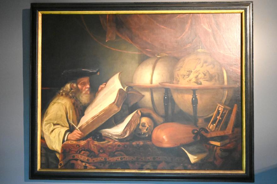 Godfrey Kneller (Gottfried Kniller) (1668–1675), Der alte Gelehrte, Lübeck, St. Annen-Museum, Obergeschoß, Saal 24, 1668
