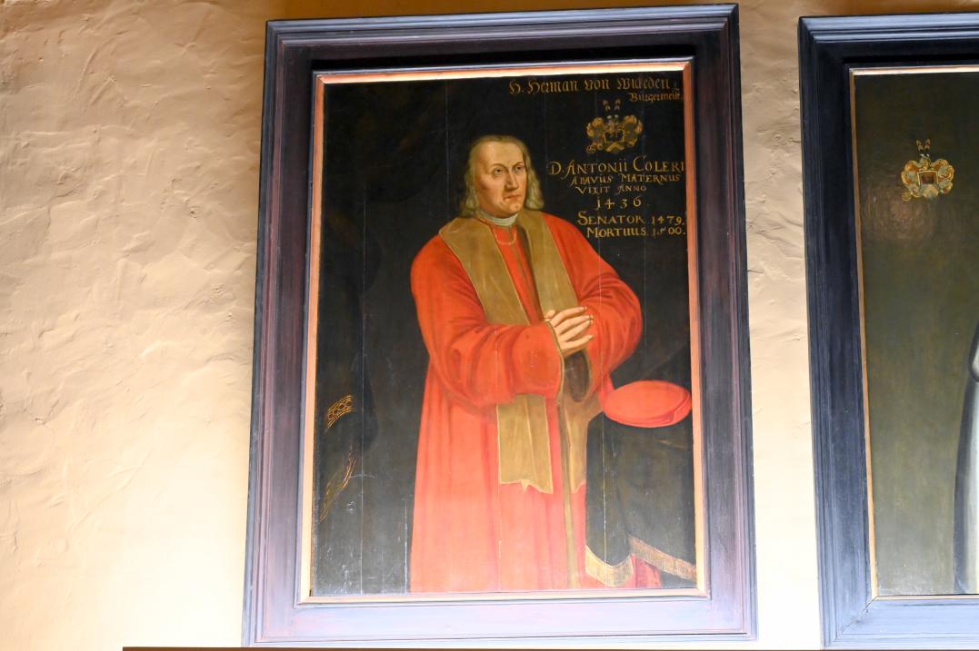 Hermann von Wickede (1436-1501), Lübeck, St. Annen-Museum, Obergeschoß, Saal 1, Undatiert