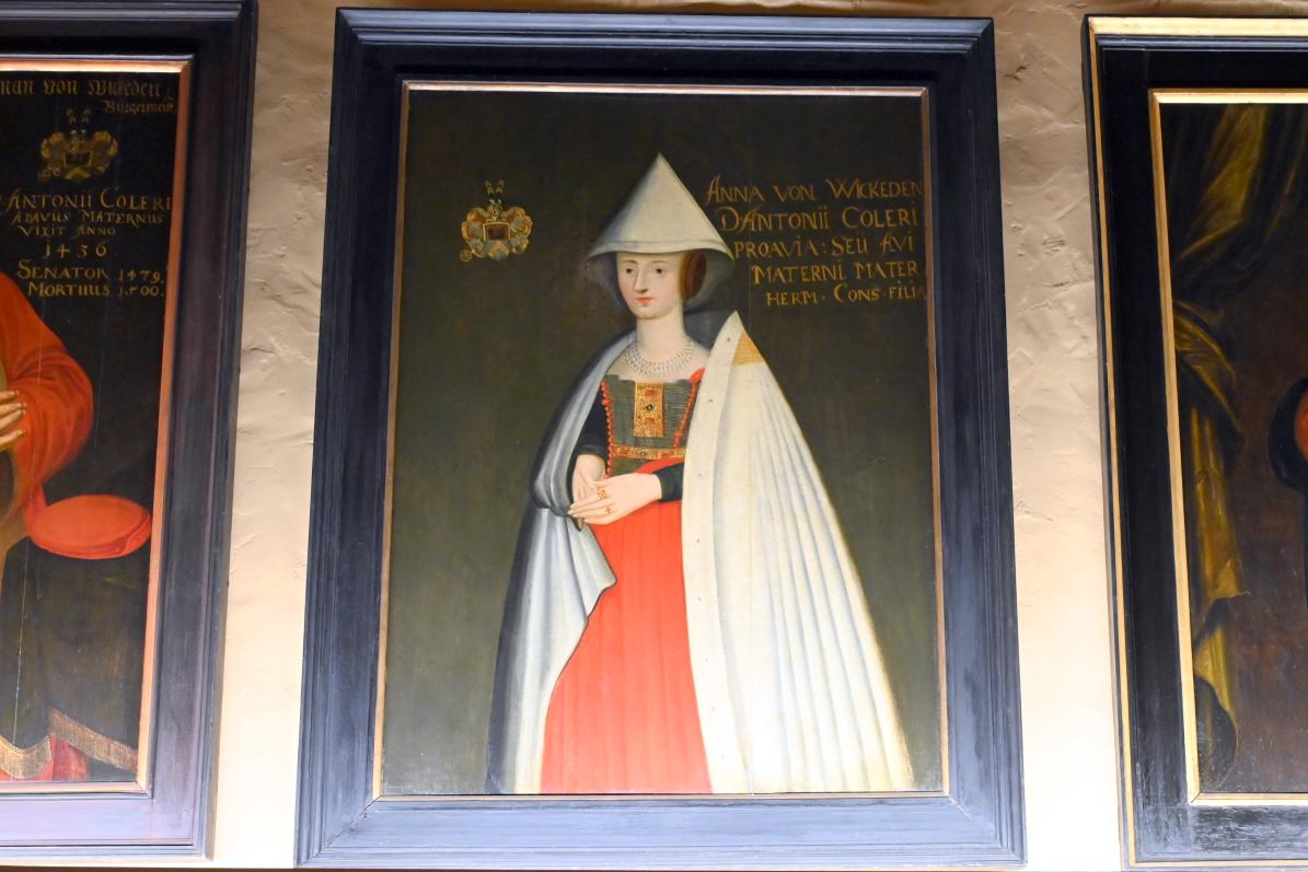 Anna Tode geb. von Wickede, Lübeck, St. Annen-Museum, Obergeschoß, Saal 1, Undatiert