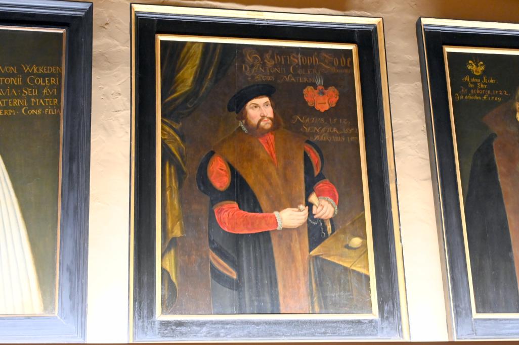 Christoph Tode (1512-1579), Lübeck, St. Annen-Museum, Obergeschoß, Saal 1, Undatiert