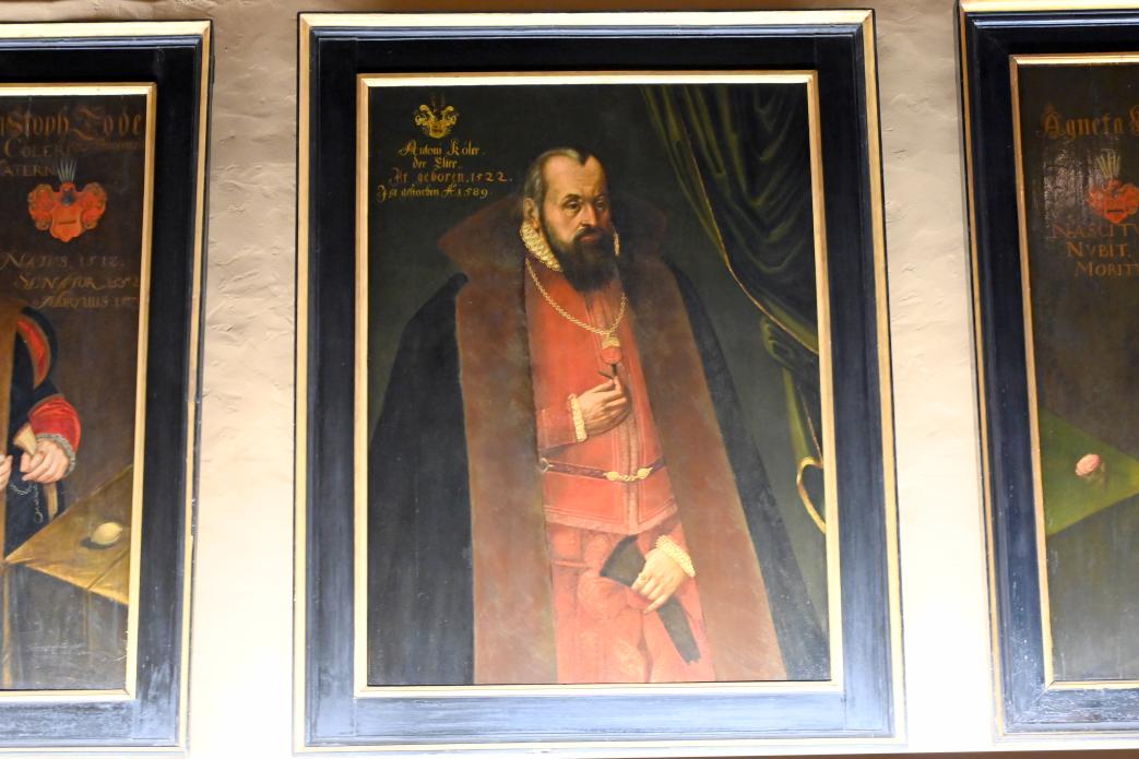 Johann Heinrich Kass (Undatiert), Anton Köhler d.Ä. (1522-1589), Lübeck, St. Annen-Museum, Obergeschoß, Saal 1, Undatiert