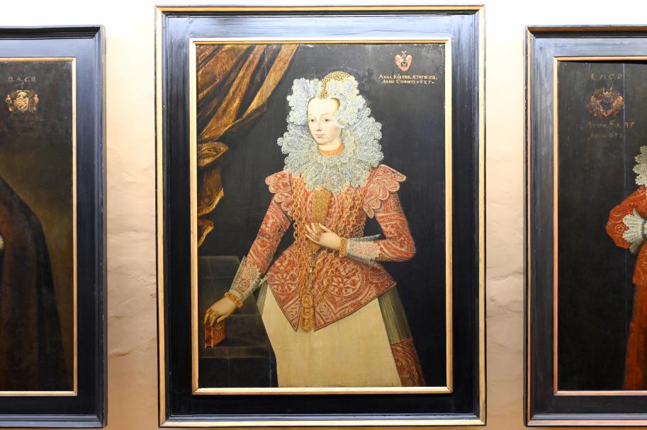 Anna Köhler geb. Hebbens (1599-1634), Lübeck, St. Annen-Museum, Obergeschoß, Saal 1, Undatiert