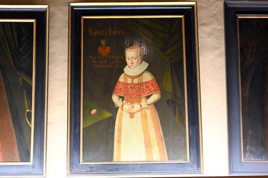 Agneta Köhler geb. Tode (1554-1617), Lübeck, St. Annen-Museum, Obergeschoß, Saal 1, Undatiert