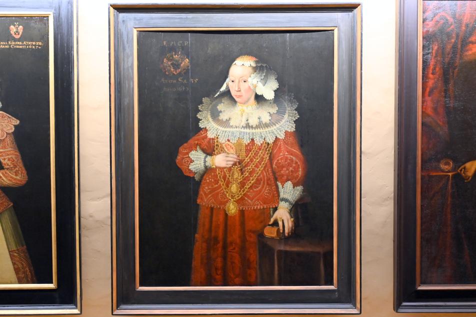 Johann Heinrich Kass (Undatiert), Magdalena Köhler geb. Broemse (gest. 1679), Lübeck, St. Annen-Museum, Obergeschoß, Saal 1, Undatiert