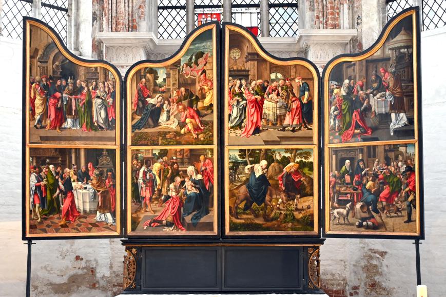 Antwerpener Retabel, Lübeck, Marienkirche, 1518