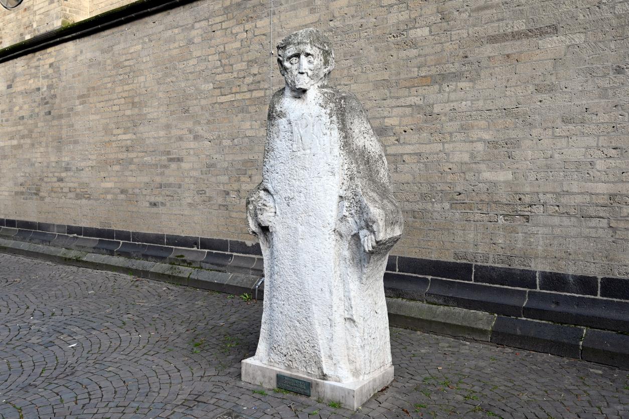 Werner Stötzer (1966–1992), Johann Adam Schall von Bell, Köln, Minoritenstraße, 1992, Bild 2/4