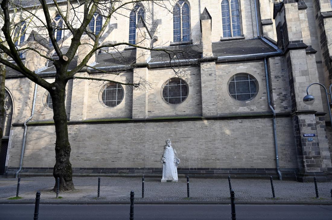 Werner Stötzer (1966–1992), Johann Adam Schall von Bell, Köln, Minoritenstraße, 1992, Bild 3/4