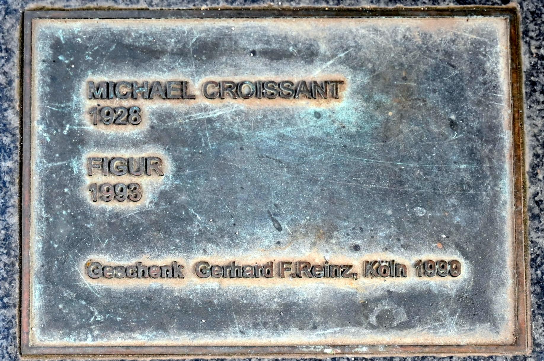 Michael Croissant (1963–1993), Figur, Köln, Minoritenstraße, 1993, Bild 6/6