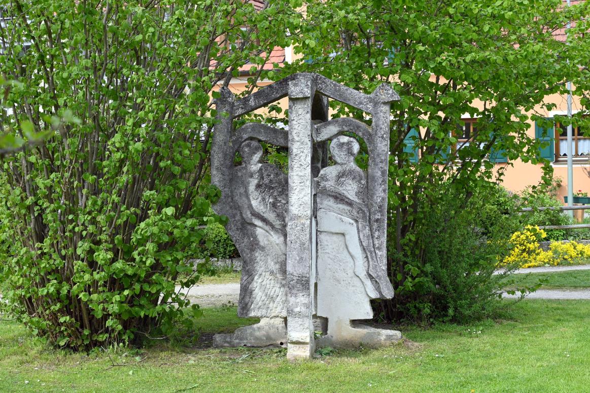 Aurel Vlad (1992), Kreuzweg, Beratzhausen, Europa-Skulpturenpark, Südliche Laberwiesen, 1992