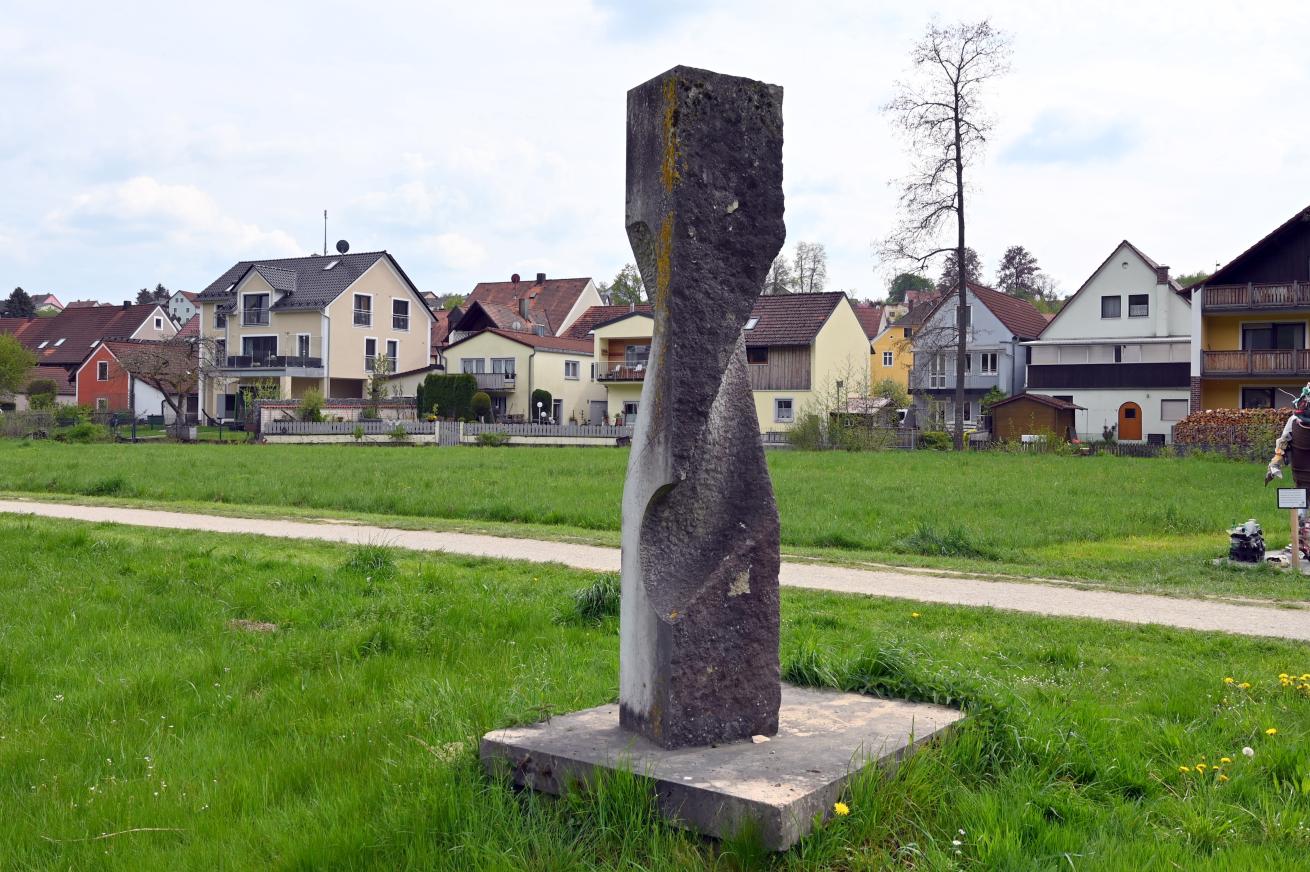 Barna Éltes (2004–2006), Zukunft braucht Wurzeln, Beratzhausen, Europa-Skulpturenpark, Südliche Laberwiesen, 2006, Bild 5/6