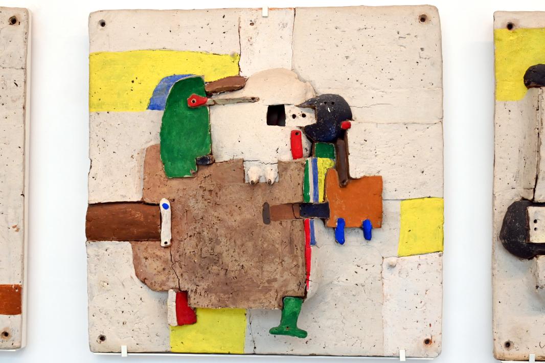 Lothar Fischer (1959–2004), Variationen über "Der Familientag", Neumarkt in der Oberpfalz, Museum Lothar Fischer, Obergeschoß Raum 2, 1965, Bild 3/8